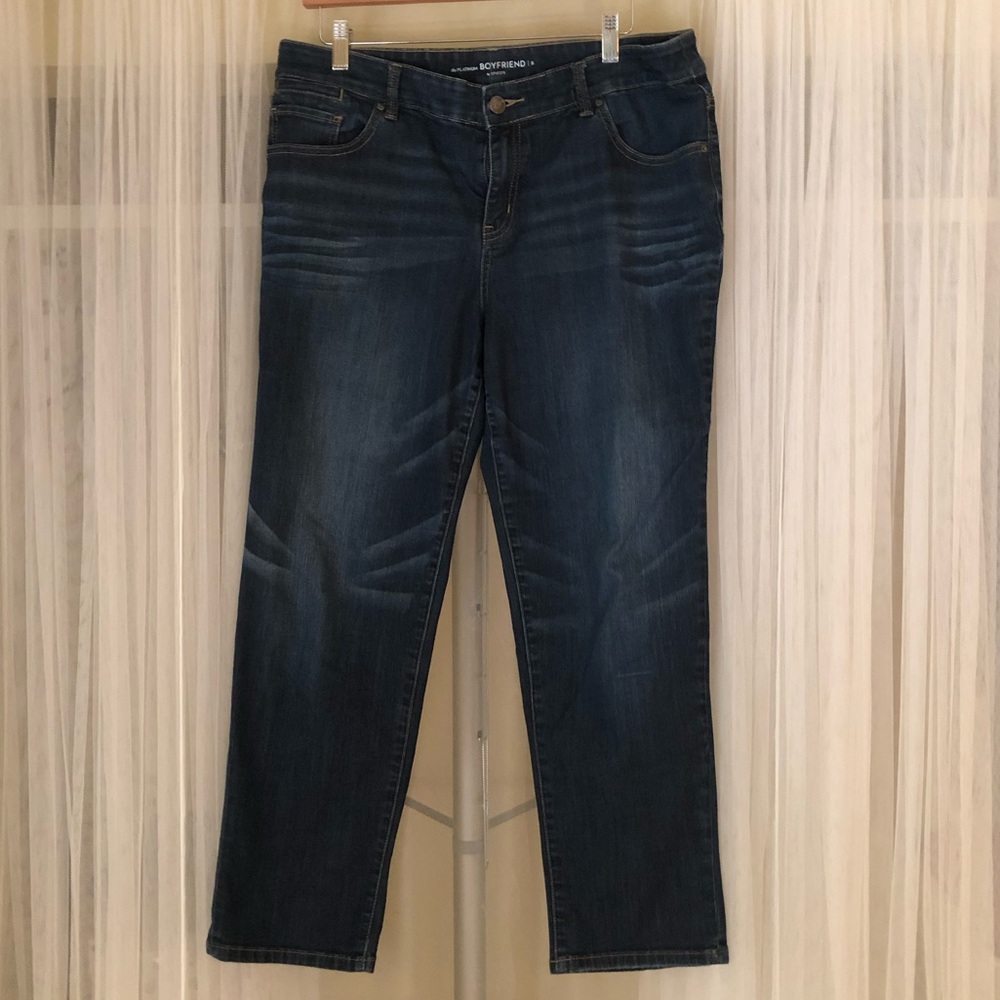 Chico’s Platinum Boyfriend Jeans 2P